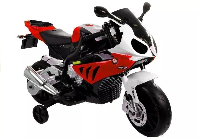 Elektrinis Vaikiškas Motociklas BMW S1000RR – Raudonas